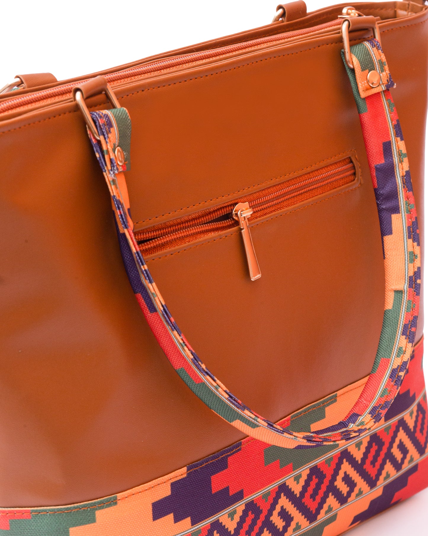 Orange Festive Handbag