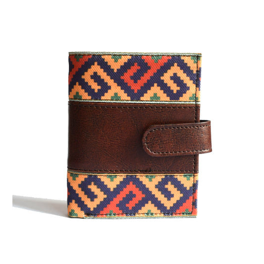 Ethnic Bi-Fold Mini Wallet