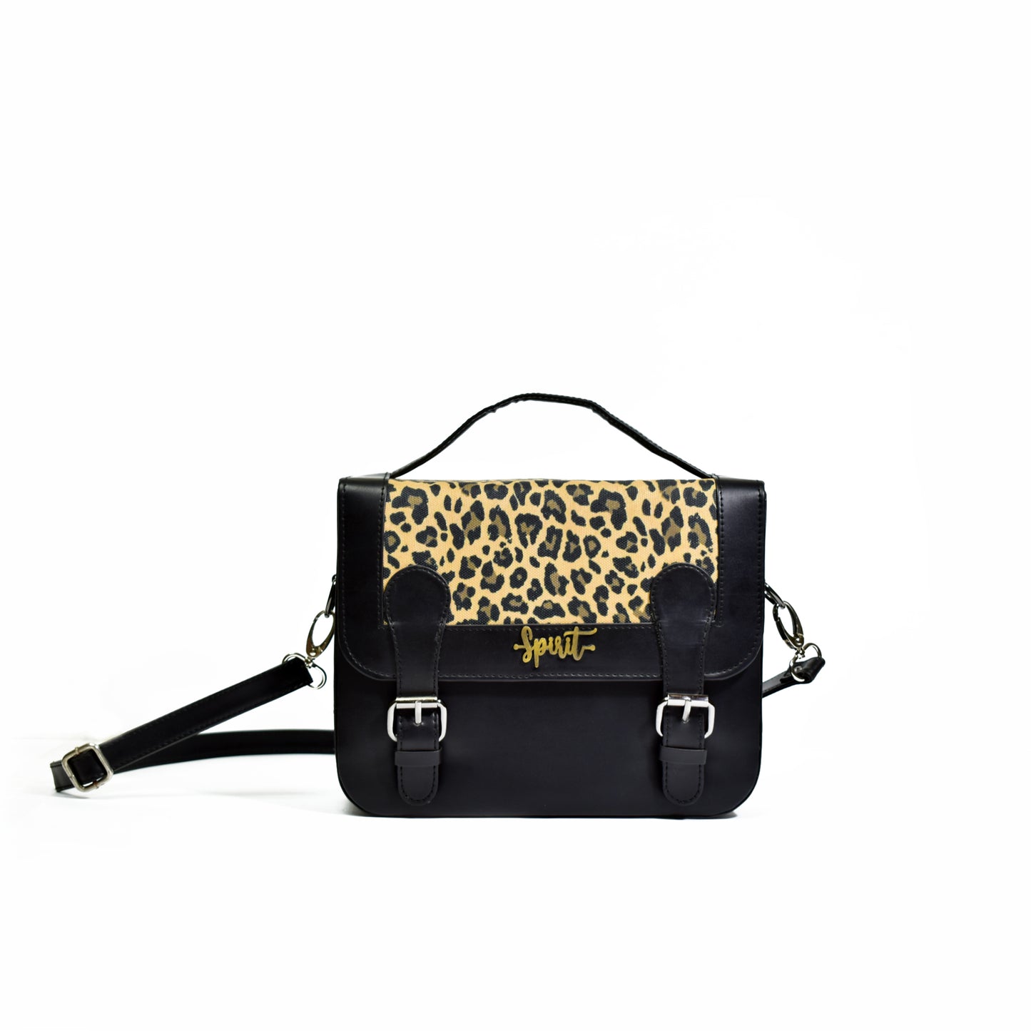 Leopard Printed Crossbody Bag