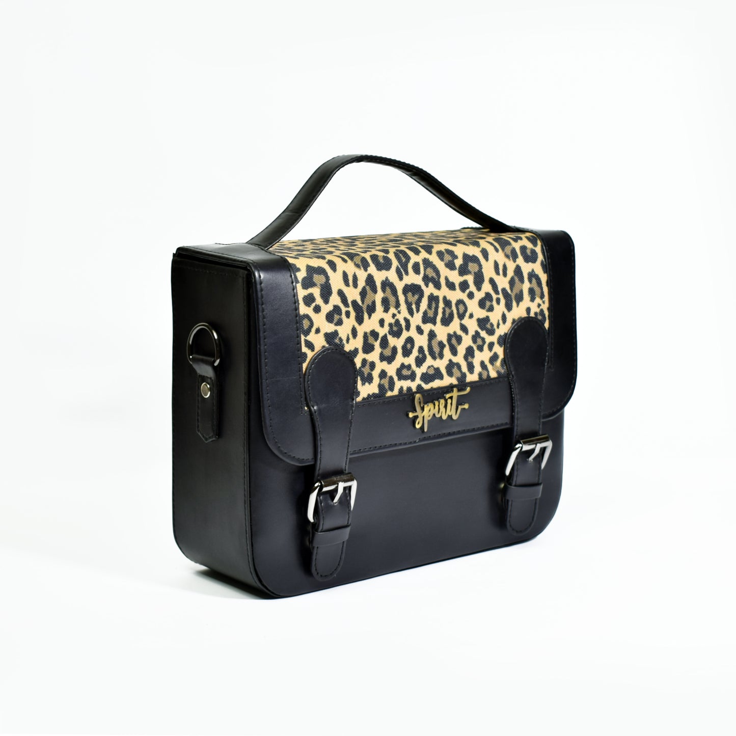Leopard Printed Crossbody Bag