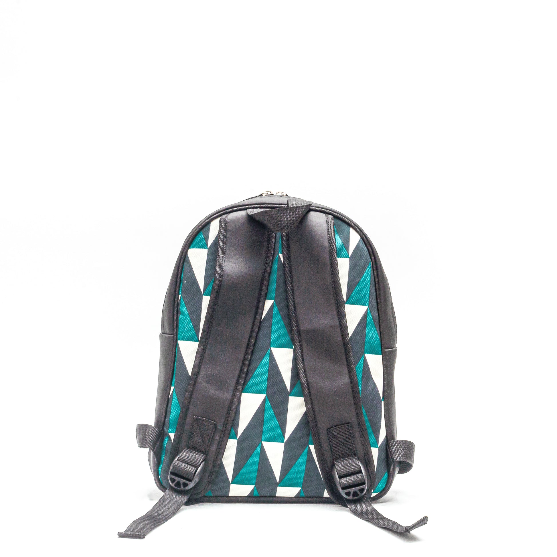 Geometrical Printed Mini Backpack - Spirit Pakistan